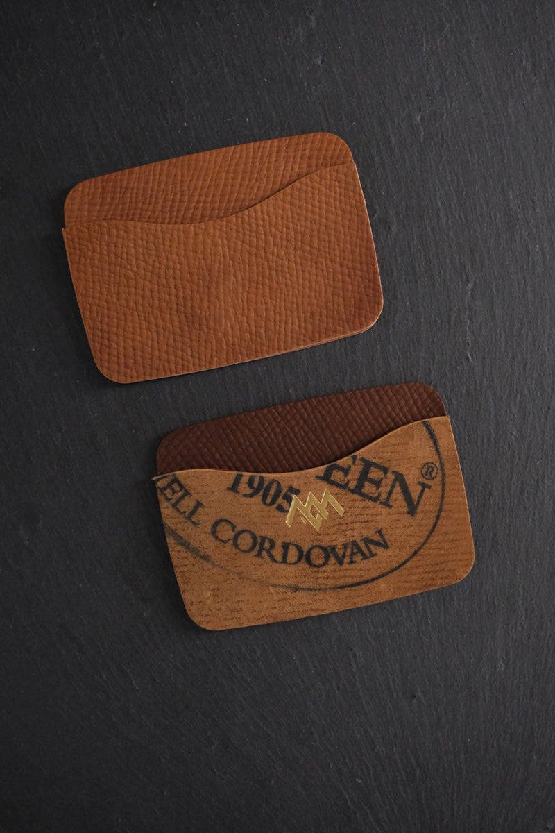 Arc wallet - Horween Hatch Shell Cordovan