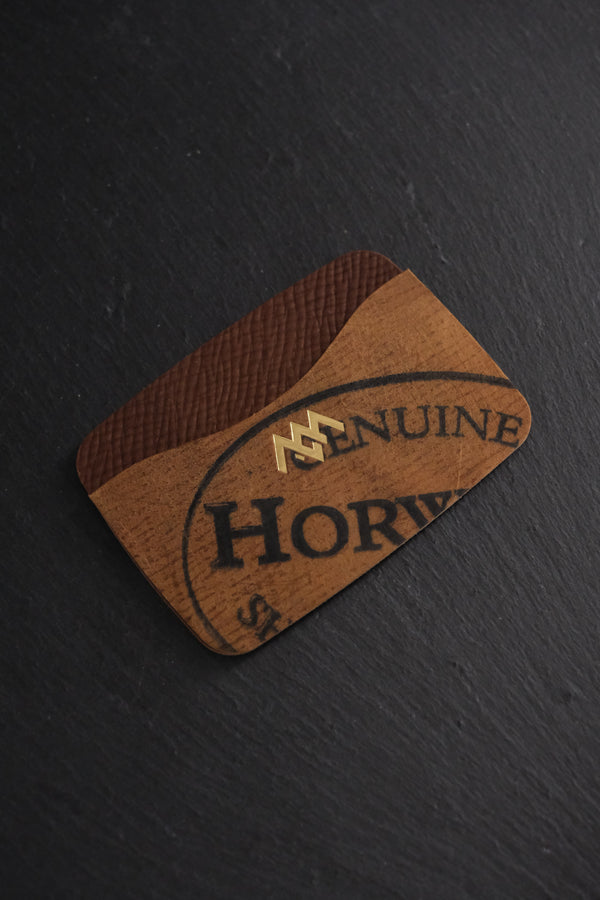 Arc wallet - Horween Hatch Shell Cordovan