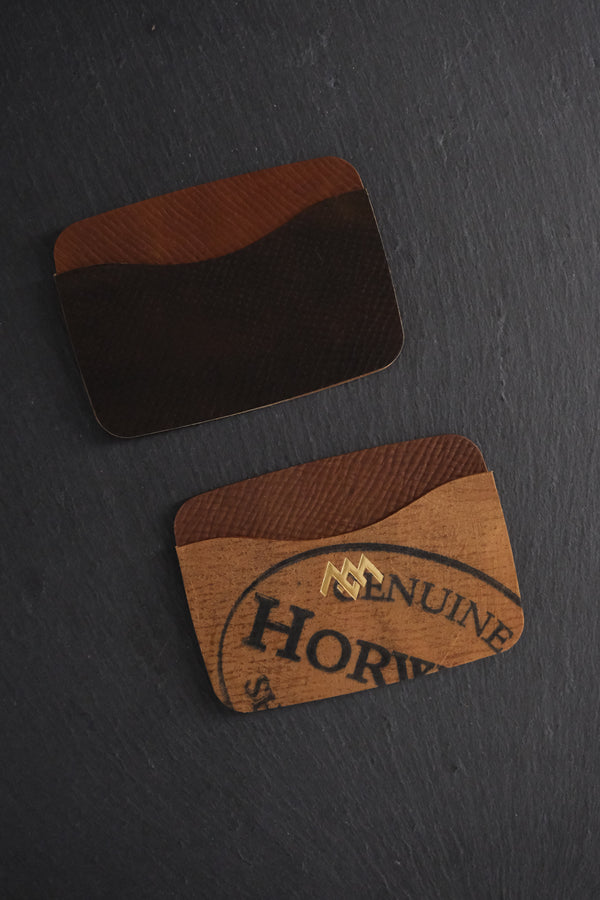 Arc wallet - Horween Hatch Shell Cordovan